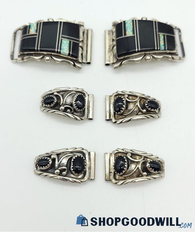 .925 Southwest Style Watch Shoulders (3 pairs) 31.27grams