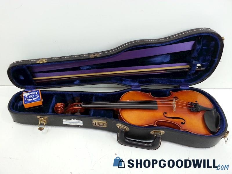 3/4 Size Violin W/Case/Bow/Rosin Ron-Klar The Kayser N0. 134