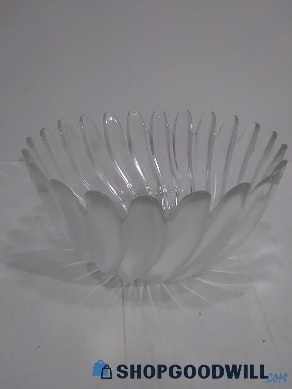 Unbranded Spiral Glass Bowl