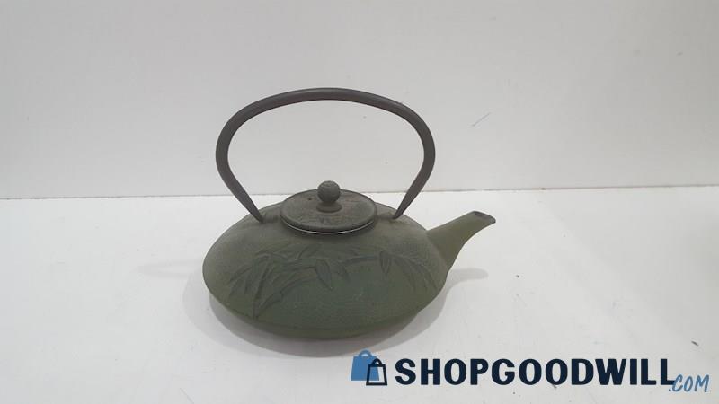 Appears To Be A Japanese Tetsubin Cast Iron Tea Pot