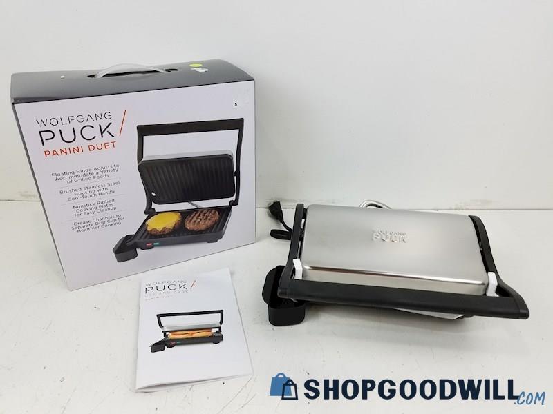 WolfGang Puck Panini Duet, Electric Grill, Synergy Housewares, (PWRS On)