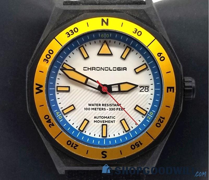 Unisex CHRONOLOGIA Automatic Divers Date/ Time Watch