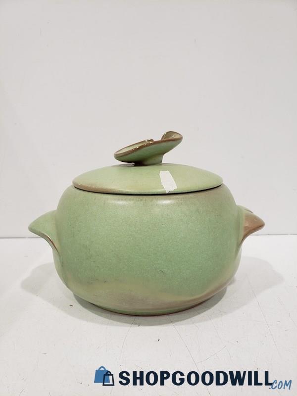 Frankoma 4v Ceramic Green Pot