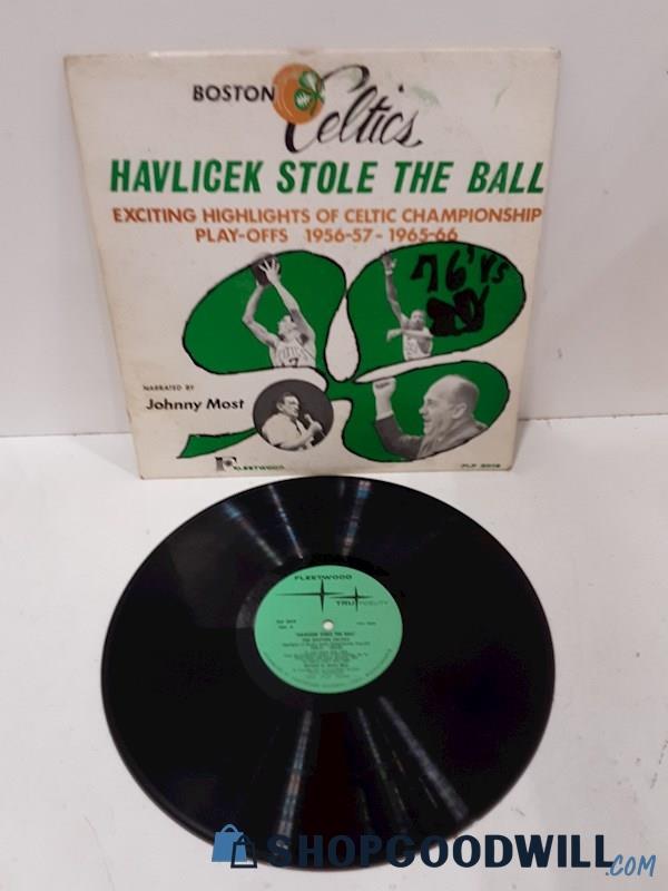Havicek Stole The Ball - Boston Celtic Championship Record Album