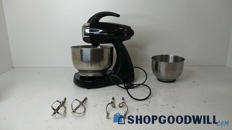 15.6lbs Sunbeam Stand Mixer w/Mixing Bowls & More (Powers On)