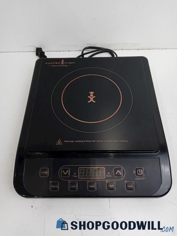 5LBS Copper Chef Induction Cooktop Model#KC16067-00300 Kitchen Home PWRS ON