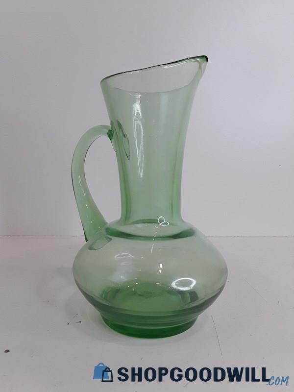 Handblown Green Glass 9