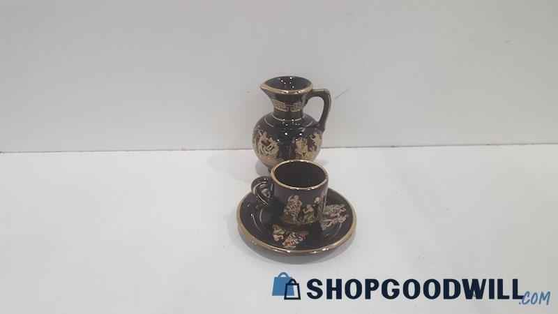 Appears To Be Tea Cup W/Saucer & Mini Pitcher
