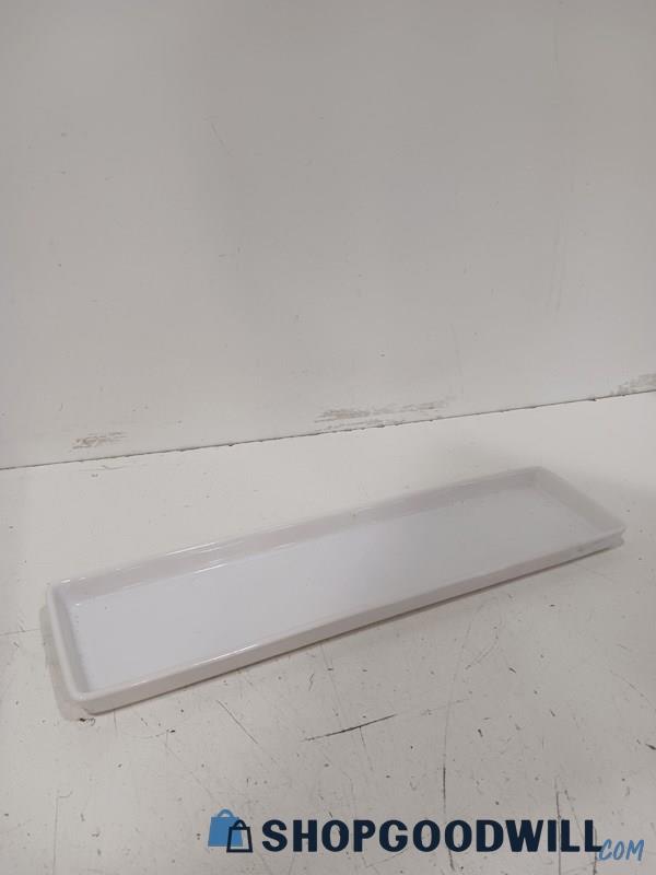Ikea White Dish Tray - Made In Thailand