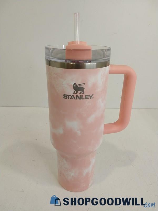 Stanley Pink White Cup The Quencher