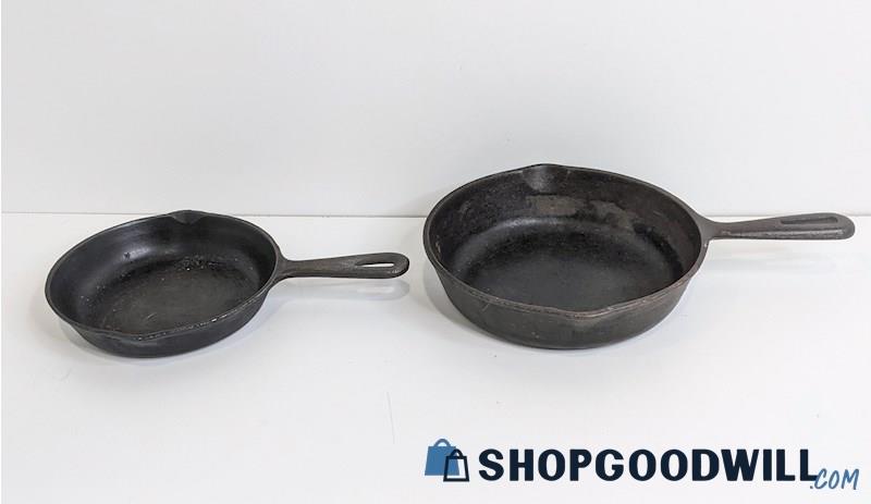 Made in Korea & Taiwan Cast Iron Skillet Cookware Pans
