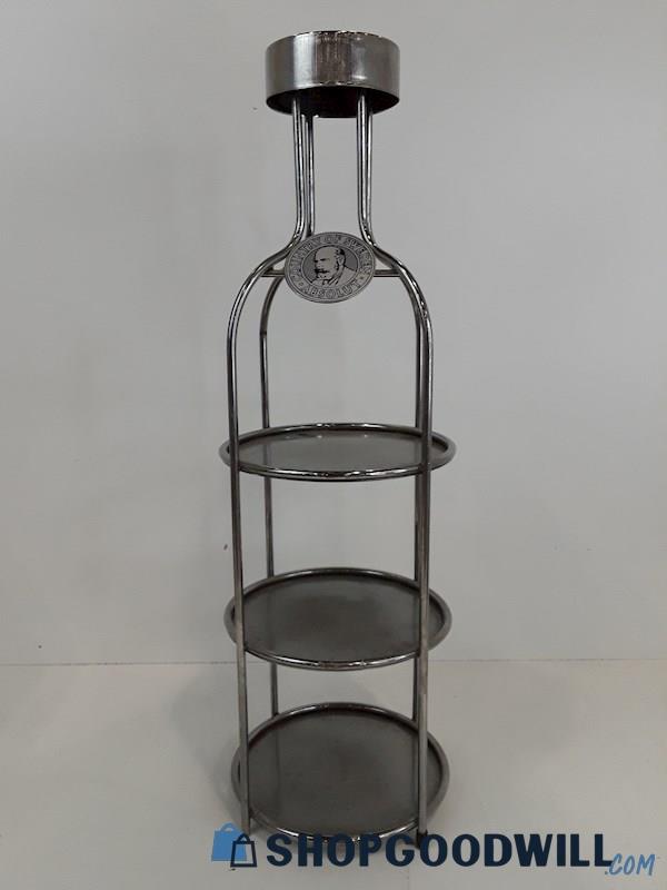 Absolut Country Of Sweden Bottle Shaped Metal Stand 