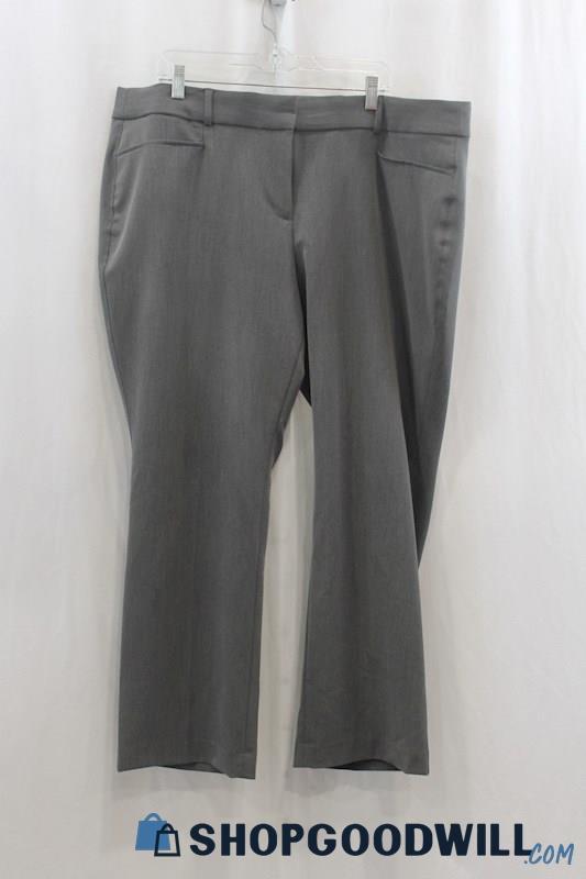 Lane Bryant Women's Heather Gray Dress Pant SZ 20S