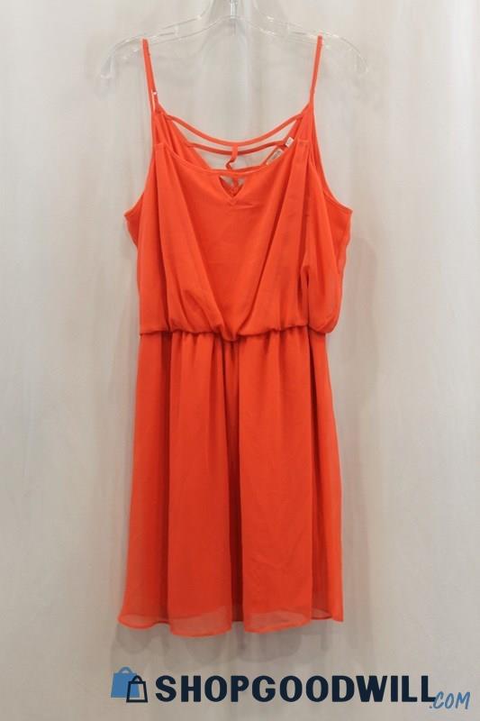 NWT Guess Women's Coral Blouson Dress XL