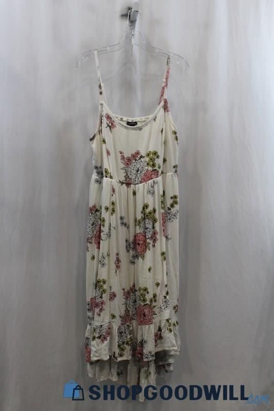 Torrid Womens White Floral Sundress Sz 2X