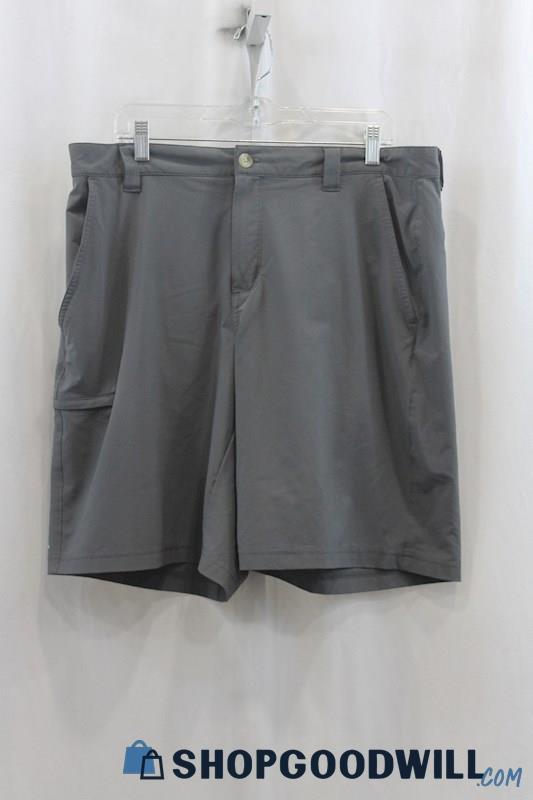 Columbia Men's Gray Chino Tech Short SZ 36