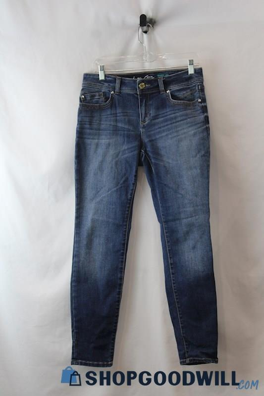 INC Denim Women's Blue Skinny Regular Fit Jean SZ 6S