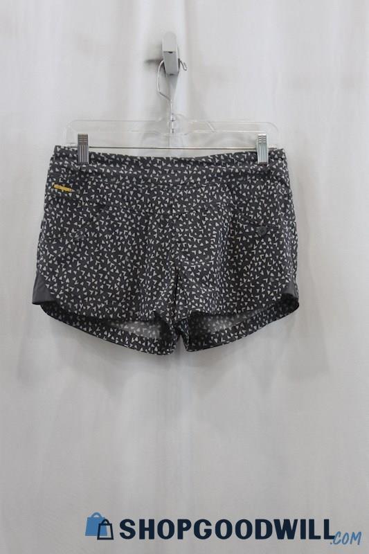 Lole Women's Black/White Dot Pattern Tech Short SZ S