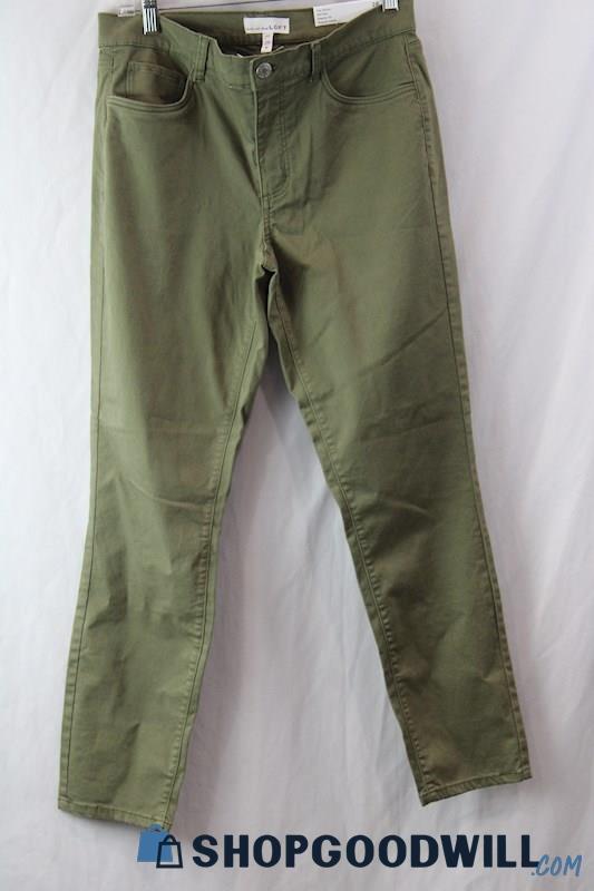 LOFT Women's Green Jeans Sz 28