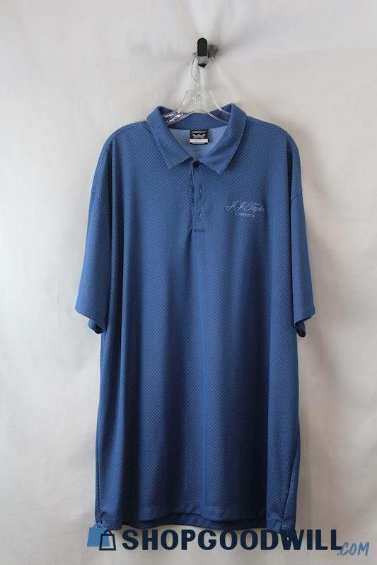 Nike Golf Men's Blue Active Short Sleeve Polo Shirt sz 3XL