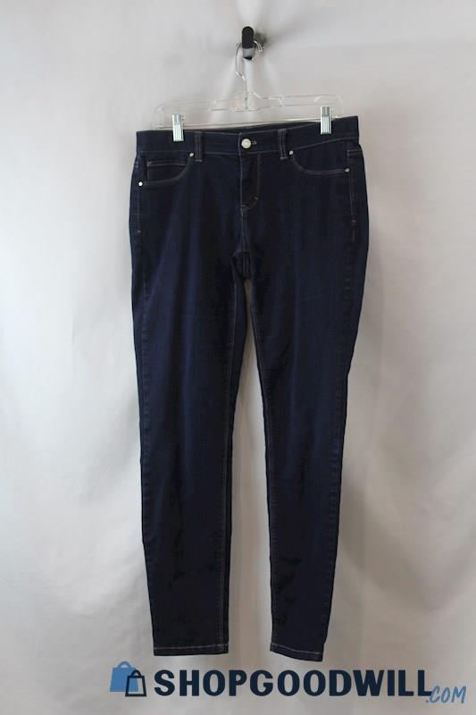 WHBM Women's Dark Blue Skinny Ankle Jean SZ 12