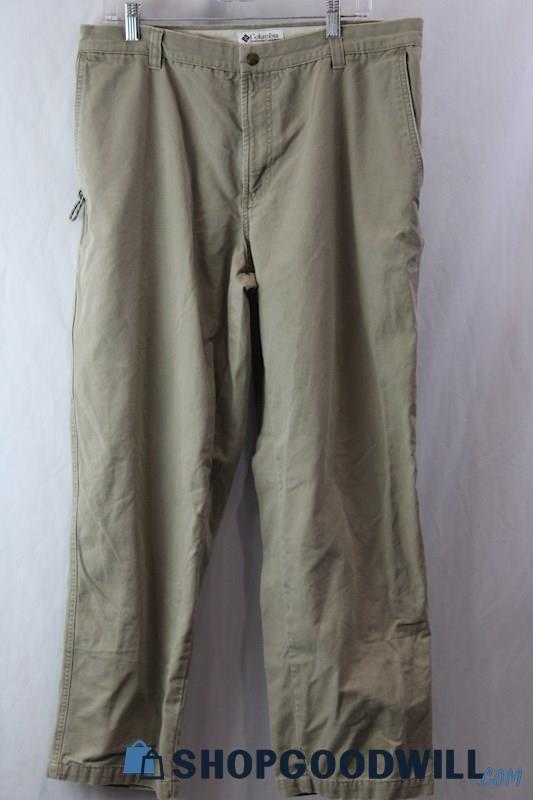 Columbia Men's Green Jeans sz 36x30