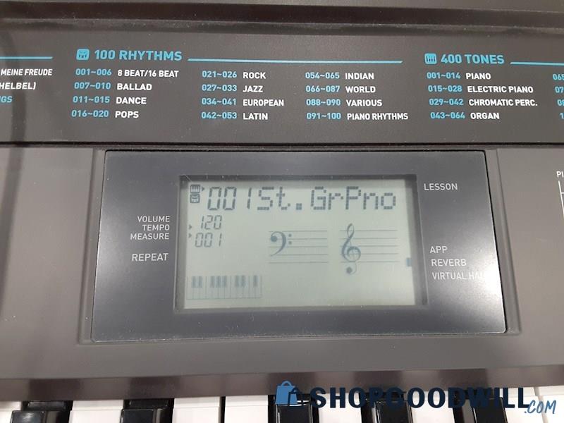 Casio CTK-2550 Digital Electronic Piano Keyboard POWERS ON