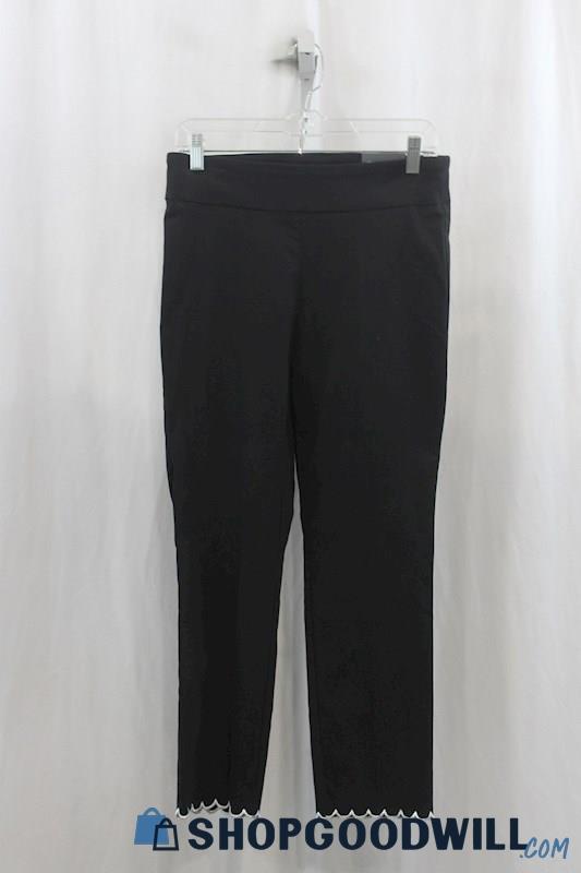 NWT Van Heusen Womens Black Slim Dress Pants Sz 6