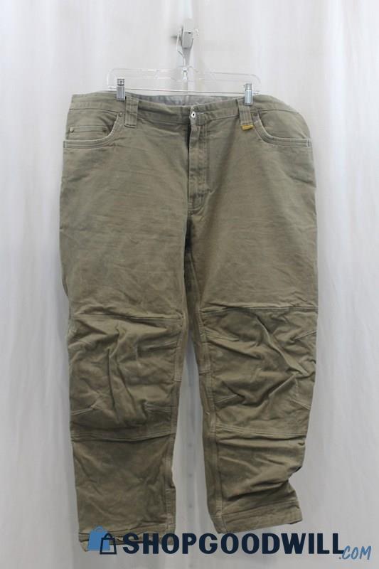 DeWalt Mens Brown Gray Utility Pants Sz 44x31