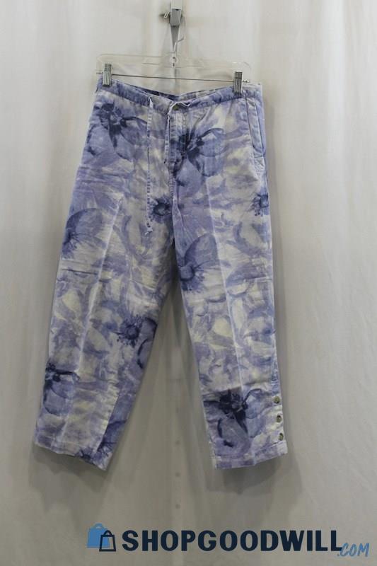 Columbia Women's Blue Floral Print Lounge Pant SZ S