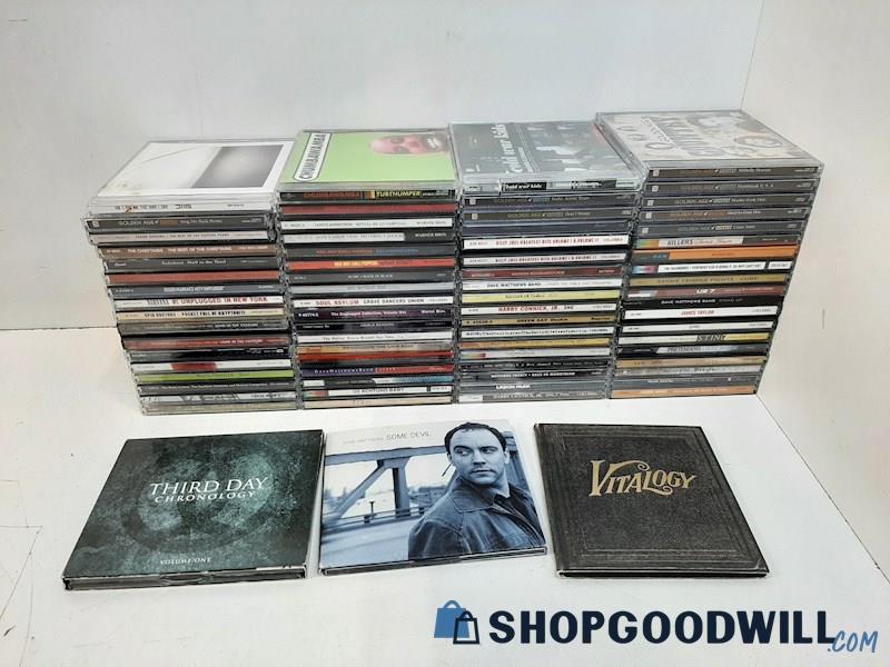 18 lbs Asstd. Rock & Popular Music CDs Nirvana Spin Doctors Frank Sinatra +