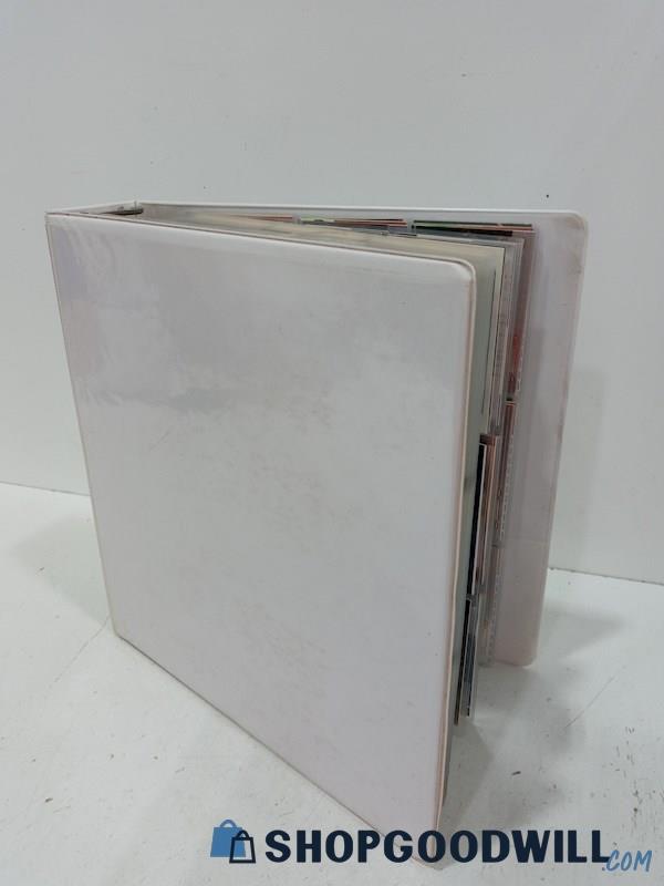 O) Binder of Mixed Sports Cards 