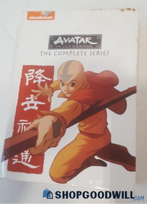 Nickelodeon DVD Video Avatar The Last Airbender The Complete Book 1, 2, & 3 Lot