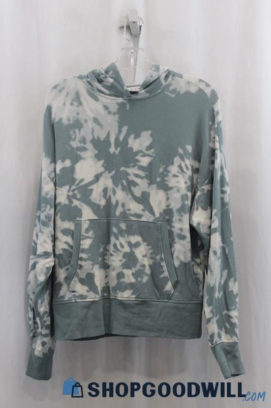 Athleta Womens Sage Green Tie Dye Hoodie Sz XS