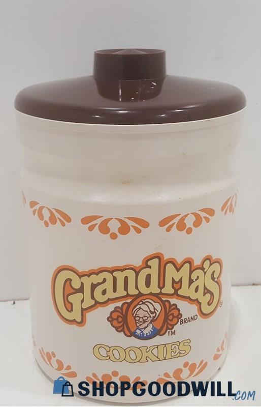 Grandma's Cookies  Cookie Jar tin