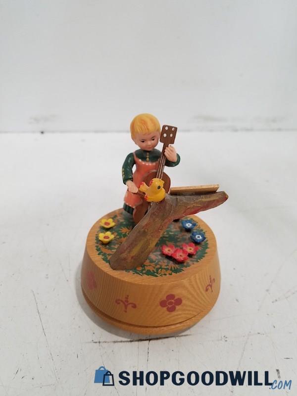 Anri Hand Painted Wooden Music Box