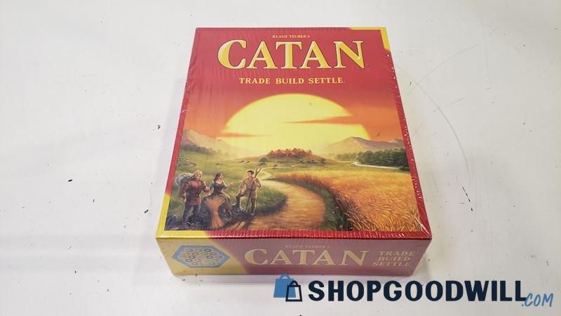 CATAN Multiplayer Tabletop Trading, Building, & Settlement Game - NEW/SEALED