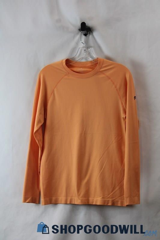 Fabletics Women's Peach Long Sleeve Athletic Shirt SZ XS