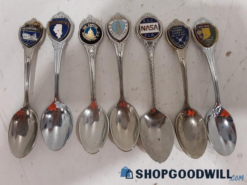 Lot of Souvenir Collector Spoons 