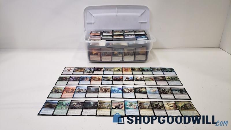 18LB Magic the Gathering Collectible TCG Lot - All Colors, Full Art Lands & More