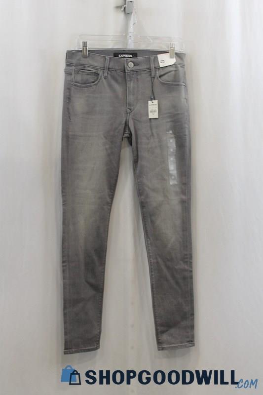 NWT Express Women's Gray Ankle Jegging Pant SZ 6