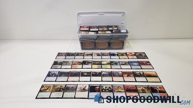 10LB Magic the Gathering Collectible TCG Lot - All Colors, Mainly Commons 
