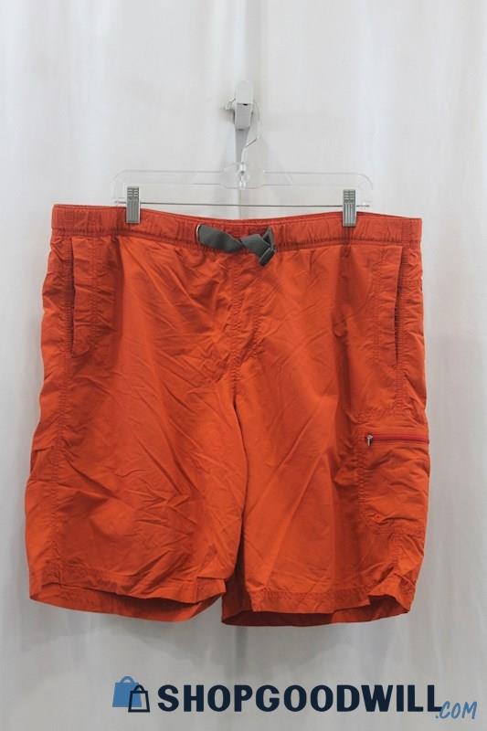 Columbia Men's Red Tech Short SZ L