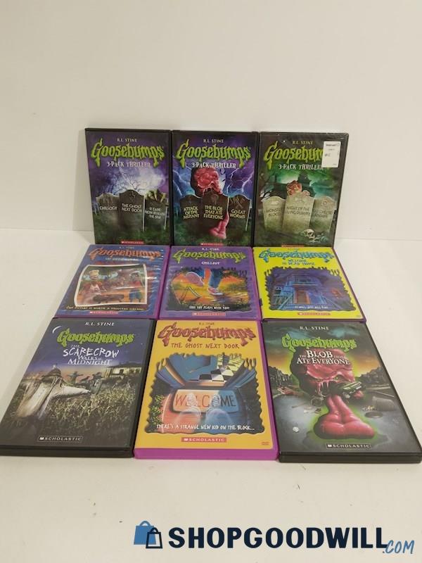 Vintage Goosebumps DVD Collections Thriller Horror Mystery Collections 