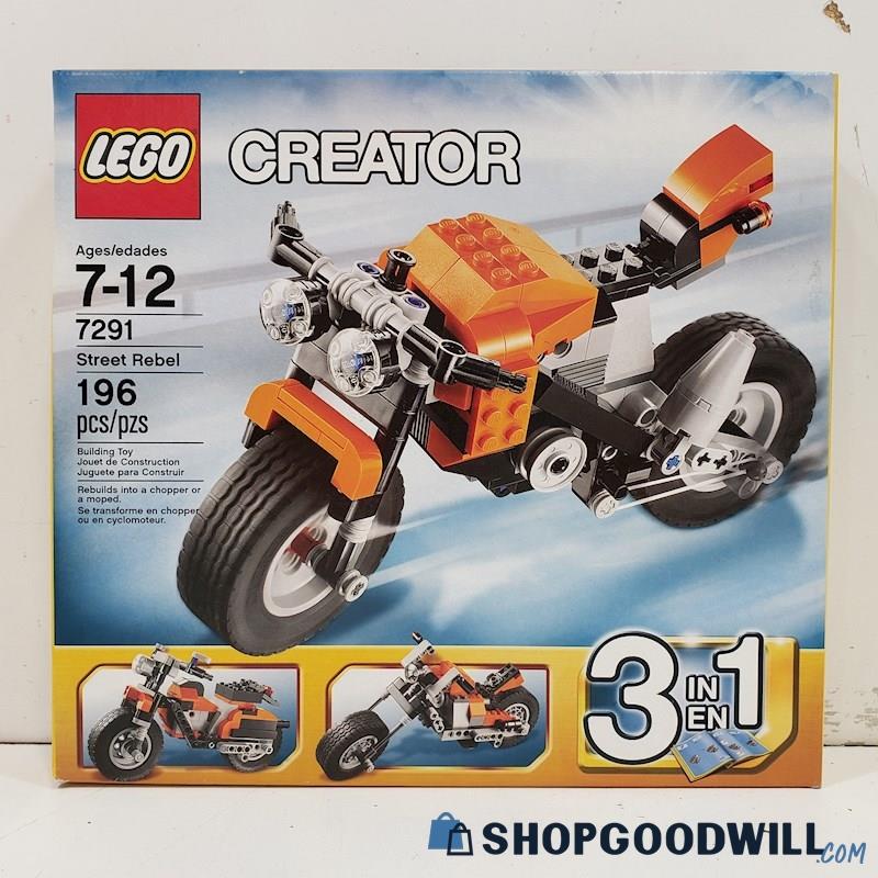 Lego Creator 7291 Street Rebel 3 in 1 NIB SEALED 2012 
