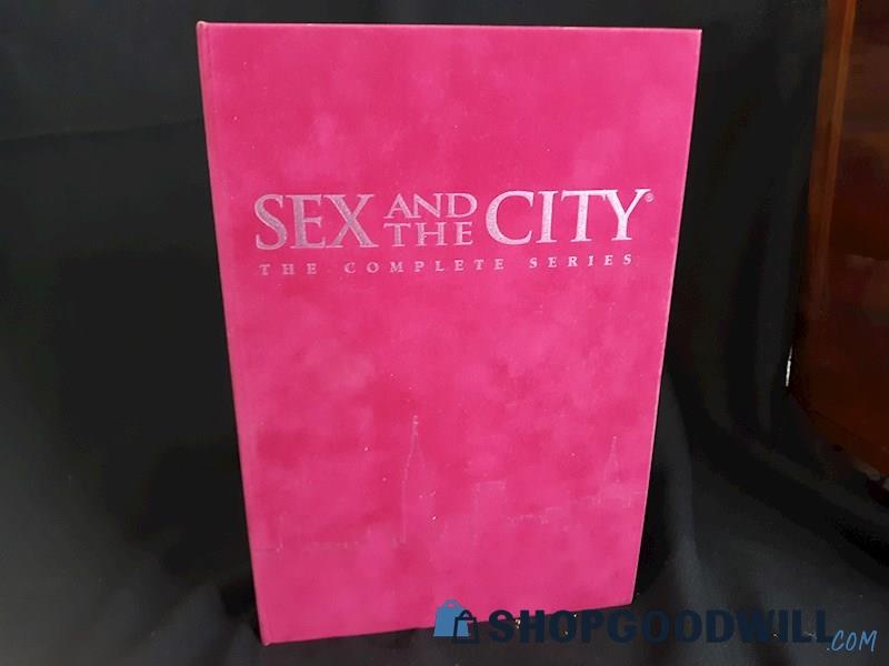Sex and the City The Complete Series Pink Flocked Display DVD Book Case