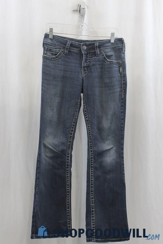 Silver Jeans Womens Blue Bootcut Jeans 27x30