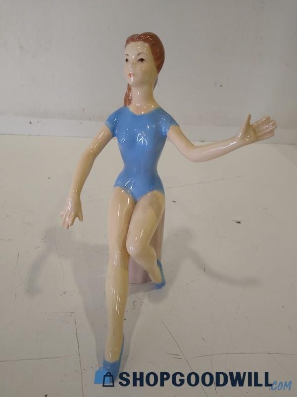 Ceramic Ballerina Figurine - Appears VTG No Brand 