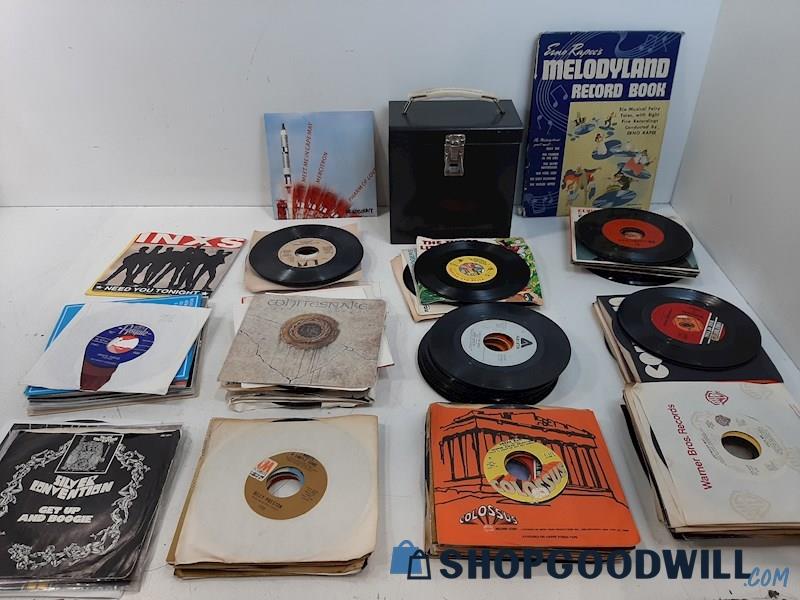 20 lbs Unsorted & Ungraded 45 Speed Records 