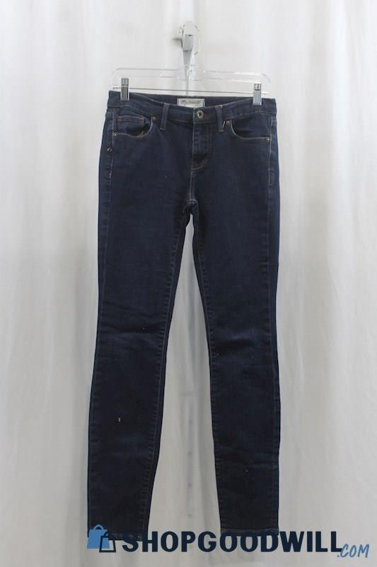 Madewell Womens Dark Blue Skinny Jeans 27x32